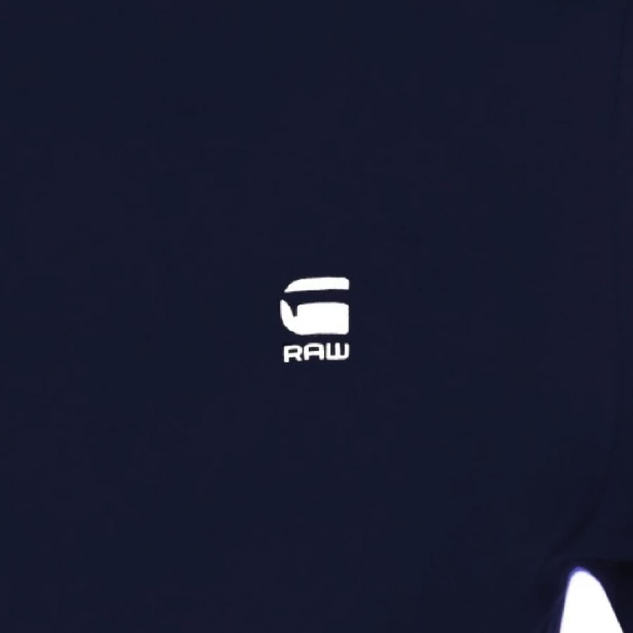 Alternative Image for ProductG Star Raw Lash Logo T Shirt Navy3
